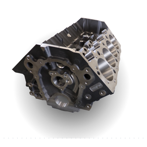 BluePrint Engines Bare Block - 598 c.i. - Big Block Chev, 2PC, SIAM, 9.800 x 4.250, Billet Main Caps