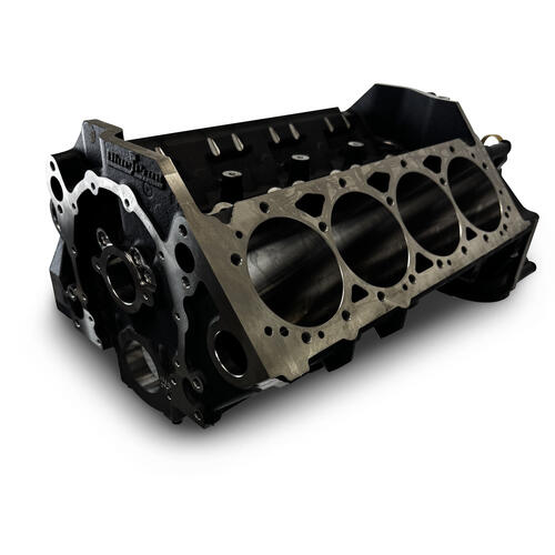 BluePrint Engines Bare Block - 454 c.i. - Small Block Chev, 2PC, SIAM, 9.025 x 4.125, 400MAIN, Cast