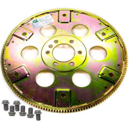 BluePrint Engines 168-Tooth Steel SFI Flexplate, 2-Piece Rear Main Seal SB, 1 and 2-Piece Rear Main Seal BB, Internal Balance, For GM Chev, Each