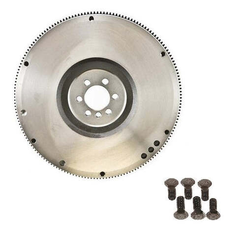 BluePrint Engines 168-Tooth Iron Flywheel, 1-Piece Rear Main Seal, 11" Clutch, External Balance, For GM Chev, Each