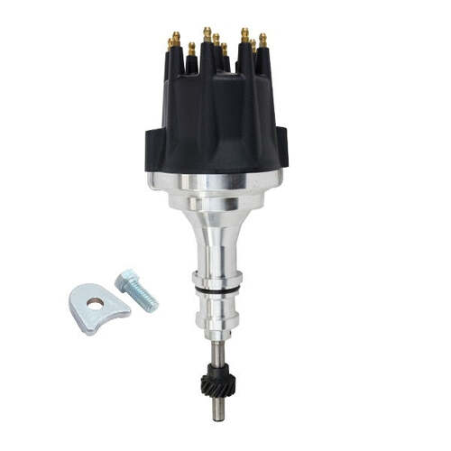 BluePrint Engines ProSeries 2-Wire Distributor, For Ford 289 ci & 302 Windsor Small Block, Black Cap, Each