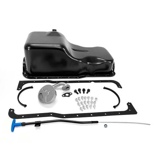 BluePrint Engines Oil Pan Kit, Front Sump, For Ford 302/347 ci Small Block, Kit