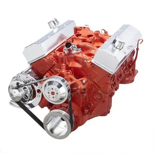 BluePrint Engines Engine Pulley Kit, Small Block Chevy Front Accessory Drive, Quick Serpentine with