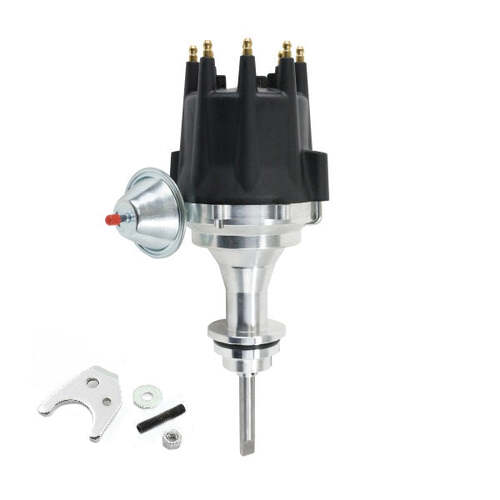 BluePrint Engines ProSeries Ready to Run Distributor, For Chrysler 273-360 ci Small Block, Black Cap, Each