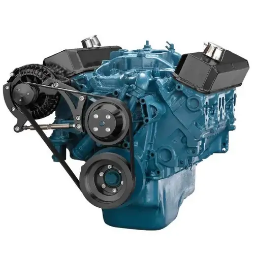 BluePrint Engines Engine Pulley Kit, Small Block Chrysler Front Accessory Drive, Quick Serpentine wi