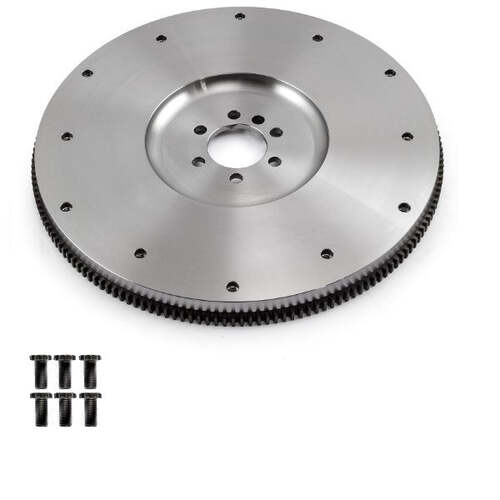 BluePrint Engines 168-Tooth Steel SFI 14" Flywheel, 1-Piece Rear Main Seal, Internal Balance, For GM Chev, Each