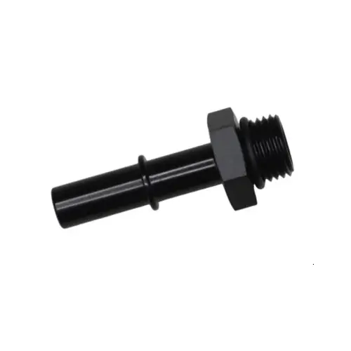 BluePrint Engines Fuel Line Adapter, Quick Connect Fitting, Male -6 AN to 3/8"