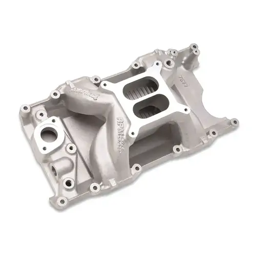 BluePrint Engines Engine Intake Manifold, Edelbrock Performer RPM Air-Gap Small Block Chrysler 7577,