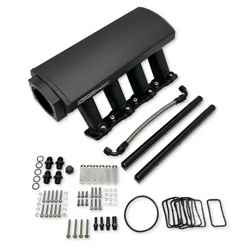 BluePrint Engines Engine Intake Manifold, GM LS Compatible, BPE Logo, LS3 / L92, Alumunim - Black