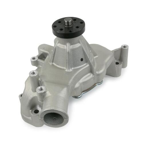 BluePrint Engines Aluminium Mechanical Water Pump, For GM Chev Big Block, Long, Standard Rotation, Satin, Each