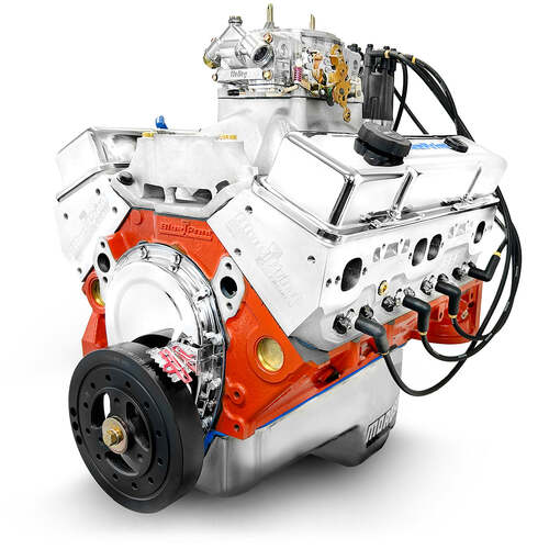 BluePrint Engines Crate Engine, For GM Chevrolet Small-Block, 454ci, ProSeries, 563 HP, Base Dressed, Carbureted, Each