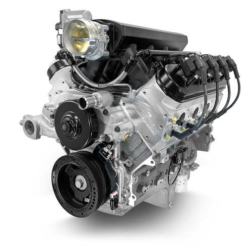 BluePrint Engines Crate Engine, For GM LS, 376ci, ProSeries, 549 HP, Base Dressed, Fuel Injected, Each