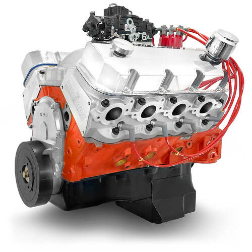 BluePrint Engines Crate Engine, For GM Marine Big-Block, 540ci, ProSeries, 670 HP, Base Dressed, Carbureted, Each