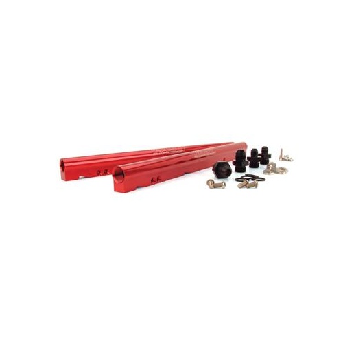 FAST Red Billet Fuel Rail Kit for LS1 and LS6 LSXr 102mm Intake Manifolds