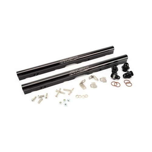 FAST Black Billet Fuel Rail Kit for LS1 and LS6 LSXr 102mm Intake Manifolds