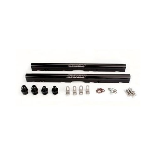 FAST Black Billet Fuel Rail Kit for LSX 92mm and GM LS1/LS6 Intake Manifolds