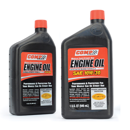 COMP Cams 1 Quart of 10W-30 Muscle Car and Street Rod Engine Oil