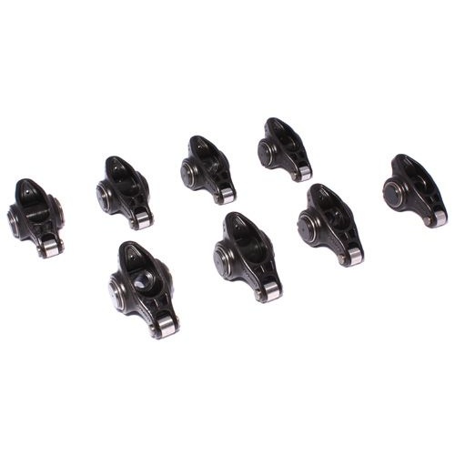 COMP Cams Rocker Arm, Ultra Pro Magnum, Full Roller, Chromoly Steel, 1.52 Ratio, SBC Twisted Wedge Head, Set of 8