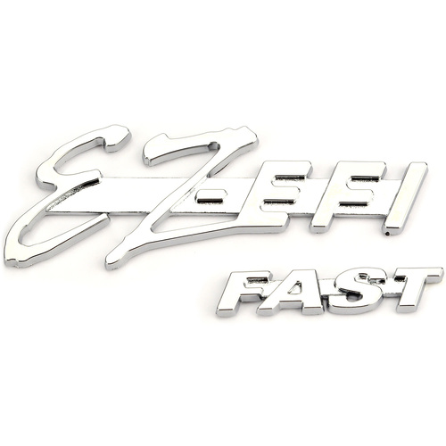 FAST EZ-EFI Chrome Badge