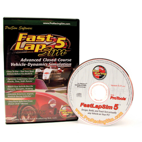 COMP Cams FastLapSim5 Software