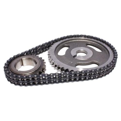 COMP Cams Timing Chain and Gear Set, Magnum, Double Roller, Steel Sprockets, Single-Bolt '56-'79 For Chrysler 383-440, Set