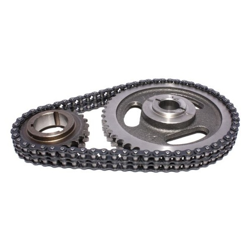 COMP Cams Timing Chain and Gear Set, Magnum, Double Roller, Steel Sprockets, '70-'82 For Ford 351C/M and 400M, Set