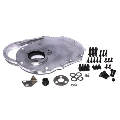 COMP Cams Timing Cover, 2-Piece, Aluminum, Natural, For Chevrolet, Big Block, Kit