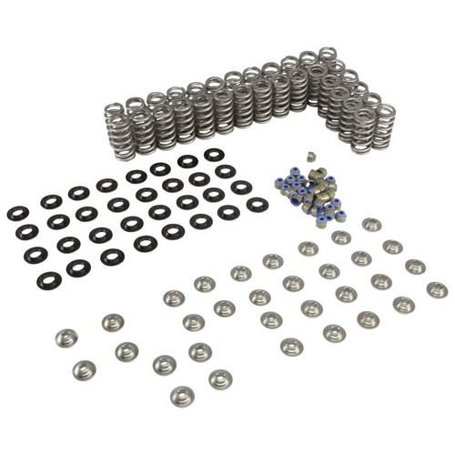 COMP Cams Conical Spring, Beehive .600 in. Max Lift, Spring Kit w/ Chromemoly Retainers '18+ For Ford Coyote, Kit