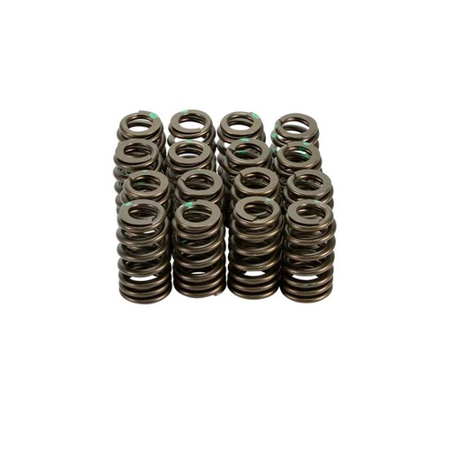 COMP Cams Valve Springs, Beehive, Single, 1.077 in./1.282 in. O.D, 386 lbs./in. Spring Rate, 1.181 in. Coil Bind Height, Set of 16