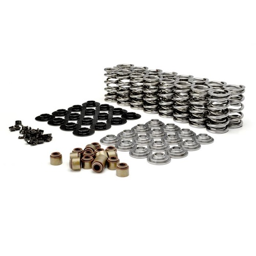 COMP Cams Valve Spring Kit, Dual Springs, Tool Steel Retainers, Locks, Seals, Kit