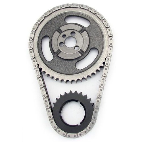 COMP Cams Timing Chain and Gear Set, Hi-Tech, Double Roller, Iron/Billet Steel Sprockets, For Chevrolet 348, 409, Set