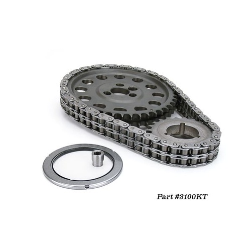 COMP Cams Timing Set, Adjustable Double Roller, 265-400 SBC and Olds Rocket, Kit