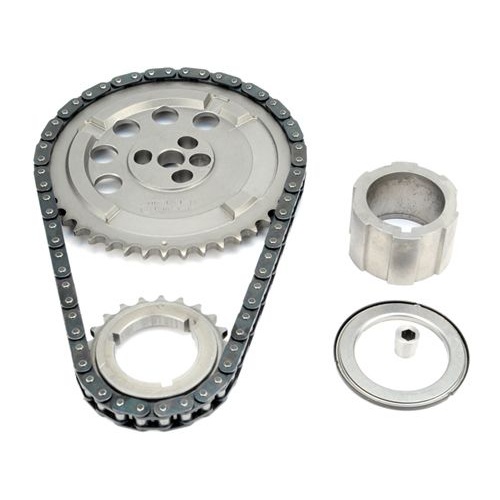 COMP Cams Timing Set, Adjustable Single Chain, 3-Bolt, 4 Pole, 58X GM LS, Kit