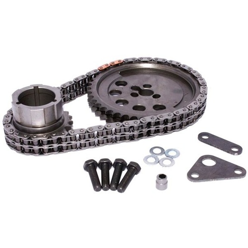 COMP Cams Timing Set, Hex-Adjust Double Chain, 3-Bolt, 24X, 1 Pole Reluctor GM LS, Kit
