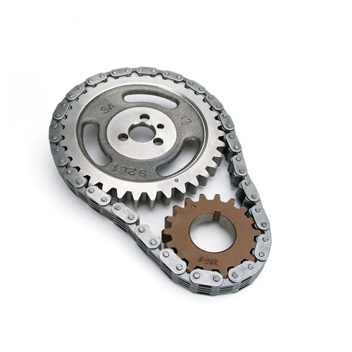 COMP Cams Timing Chain and Gear Set, High Energy, Link Belt, Iron Sprockets, '55-'81 For Pontiac 265-455, Set