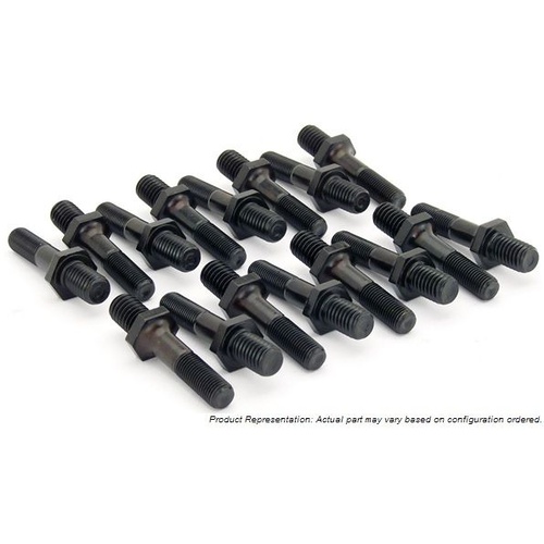 COMP Cams Rocker Arm Stud, Hi-Tech, 7/16 in. Base Thread and 3/8 in. Rocker Thread, Set of 16