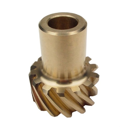 COMP Cams Distributor Gear, Aluminum, Bronze, Race, .491 in. I.D., For Pontiac 151 4 Cylinder, Each