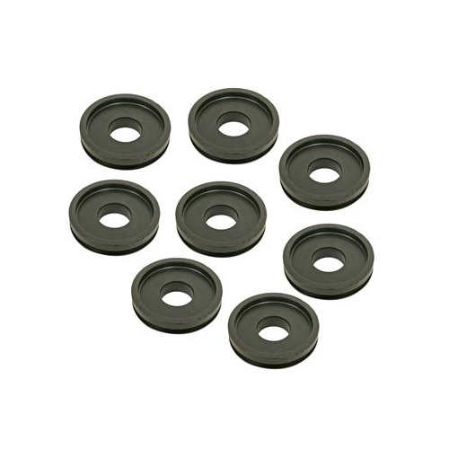 COMP Cams Valve Spring Locator, Outside Locating Shoulder, Steel, 0.300 in. Thick, 1.732 in. O.D, 0.630 in. I.D, 1.468 in. Spring O.D, Set of 8