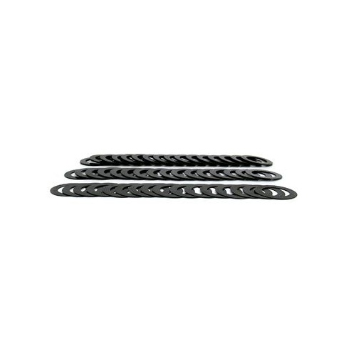 COMP Cams Valve Spring Shim, Steel, Hardened, 1.250 in. OD, .814 in. ID .030 in. Thick, Set of 16