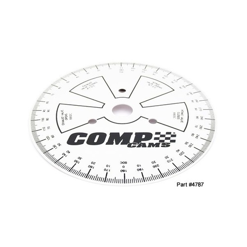 COMP Cams Sportsman Camshaft Degree Wheel, 7.5 in. Diameter, Each