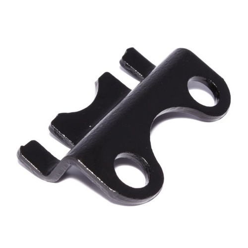 COMP Cams Guideplate, Black Oxide, Steel, Raised, 1 Piece, For Chevrolet Small Block, 3/8 in. Pushrod 7/16 in. Stud, Each