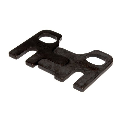 COMP Cams Guideplate, Black Oxide, Steel, Flat, 2 Piece, Adjustable, SBC/289-351W, 5/16 in. Pushrod 7/16 in. Stud, Each