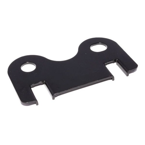 COMP Cams Guideplate, Black Oxide, Steel, Flat, 1 Piece, Olds 350-455, 3/8 in. Pushrod and 5/16 in. Stud, Each