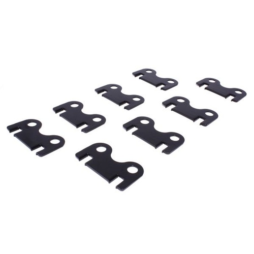 COMP Cams Guideplate, Black Oxide, Steel, Flat, 1 Piece, AMC 290-401/For Pontiac V8, 5/16 in. Pushrod 7/16 in. Stud, Set of 8