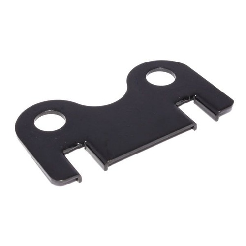 COMP Cams Guideplate, Black Oxide, Steel, Flat, 1 Piece, For Pontiac V8, 3/8 in. Pushrod 7/16 in. Stud, Each
