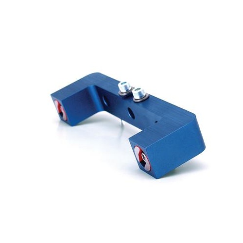 COMP Cams Dial Indicator Stand, Aluminum, Blue Anodized, Magnetic Deck Bridge, 4 1/2 in. Bore Span, Each