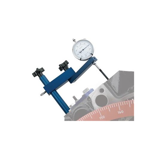 COMP Cams Dial Indicator Stand, Aluminum, Blue Anodized, Accepts 7/16 in. and 1/2 in. Head Bolts, Each