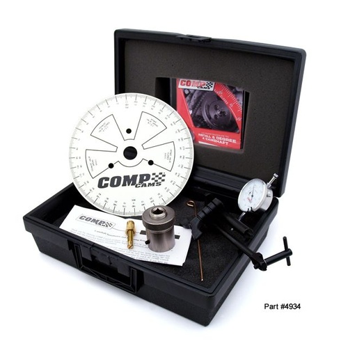 COMP Cams Camshaft Degree Kit, Heads Off, For Chevrolet Small Block V8, 90 Degree V6, GM 4-cylinder, Kit