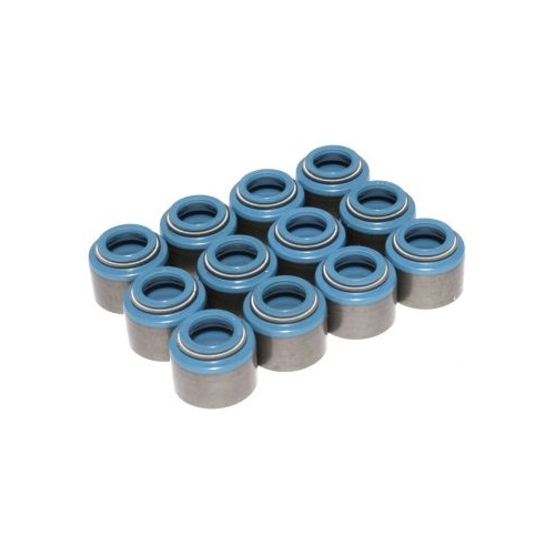 COMP Cams Valve Seal, Metal Viton, .500 in. Guide Size, 3/8 Valve Stem, Set of 12