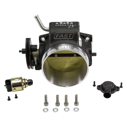 FAST Big Mouth LT Billet 92mm Throttle Body for GM LS w/ TPS and IAC